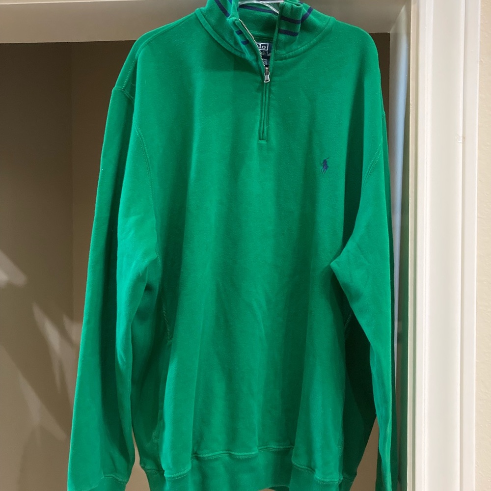 Like New Green Ralph Lauren Sweatshirt Sz L